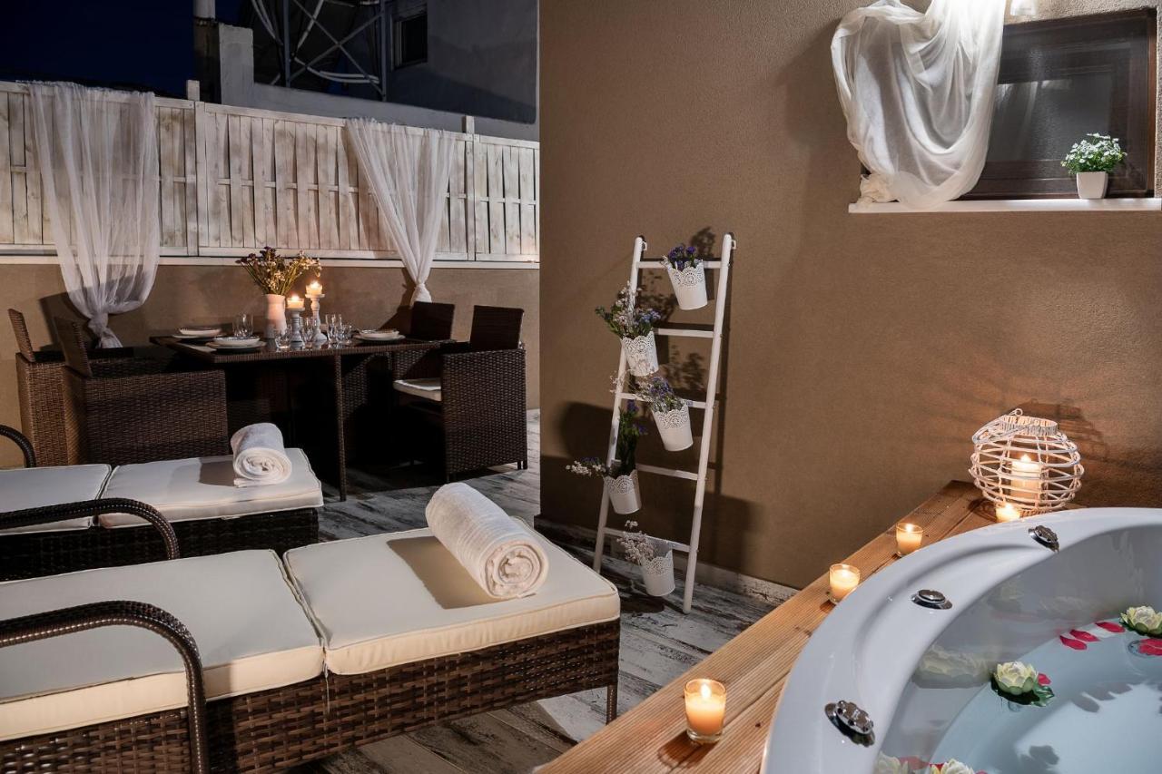 Castello Luxury Residence With Private Jacuzzi La Canée Extérieur photo